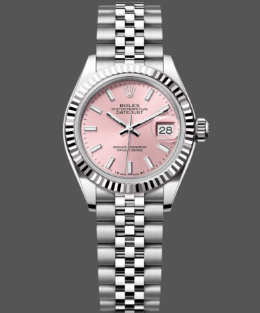 Rolex Datejust 279174 Stainless Steel Pink Index Dial 28mm Lady Replica Watch
