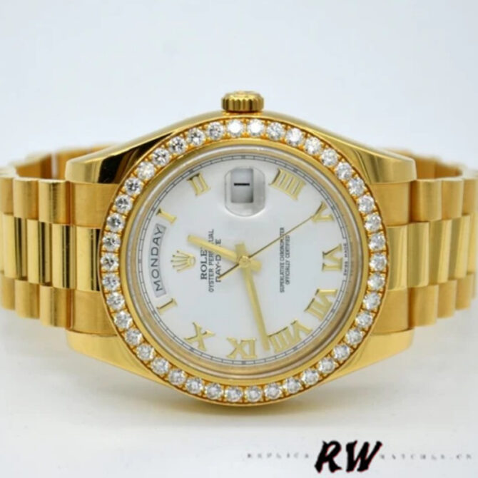 Replica Rolex Day-Date 118388 Black Index Dial 36mm Unisex Watch