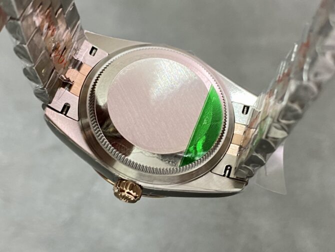 Rolex Datejust 31 Two Tone Silver Floral-Motif Diamond Bezel m278381rbr 0032 Women's Watch