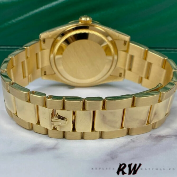 Replica Rolex Day-Date 118239 MOP Diamond Dial 36mm Unisex Watch