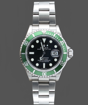 Rolex Submariner Date 16610LV Stainless Steel Oyster 40MM Black Dial Mens Replica Watch