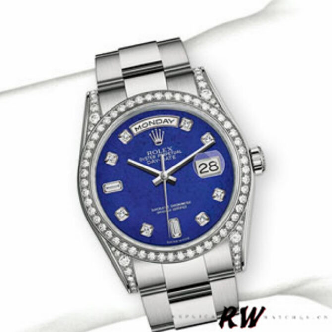Replica Rolex Day-Date 118389 Meteorite Grey Dial 36MM Unisex Watch