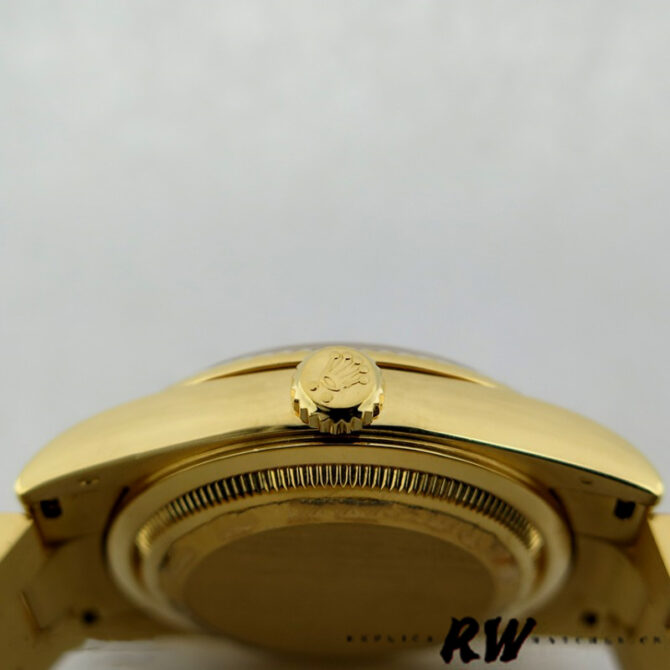 Replica Rolex Day-Date 118235 Rose Gold Chocolate Brown Dial 36mm Unisex Watch
