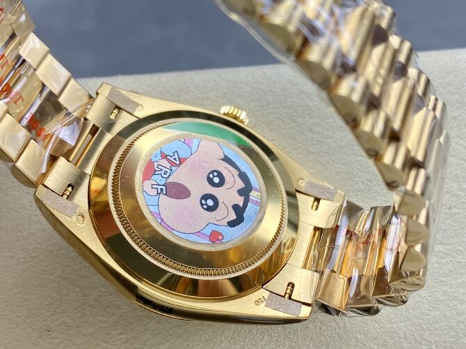 Replica Rolex Day Date 40 Yellow Gold Green Ombre Dial M228238 00691