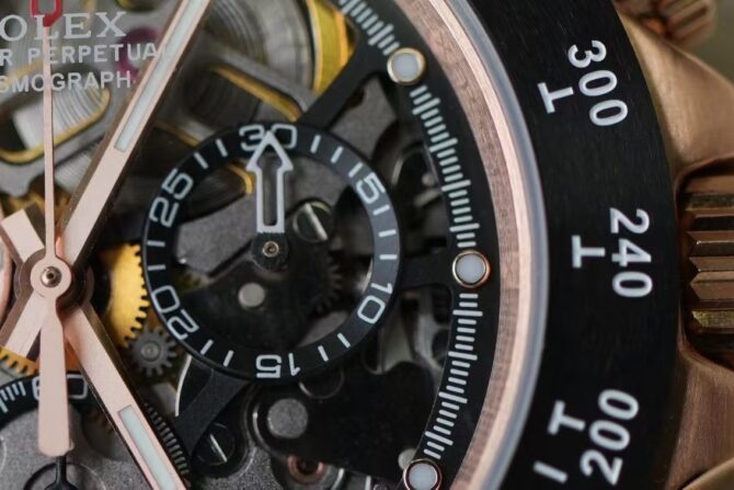 Rolex Daytona 116520 Artisans de Genève Skeleton Dial Steel Bracelet Steel Case Replicas