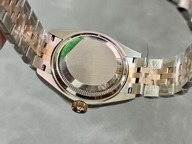Rolex Datejust 28 Chocolate Index Steel & Rose Gold m279171 0009 Women's Watch