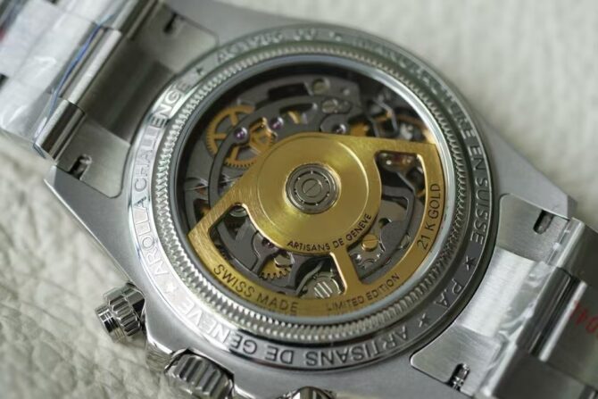 Rolex Daytona 116520 Artisans de Genève La Barrichello Skeleton 40mm Steel Replica Watch