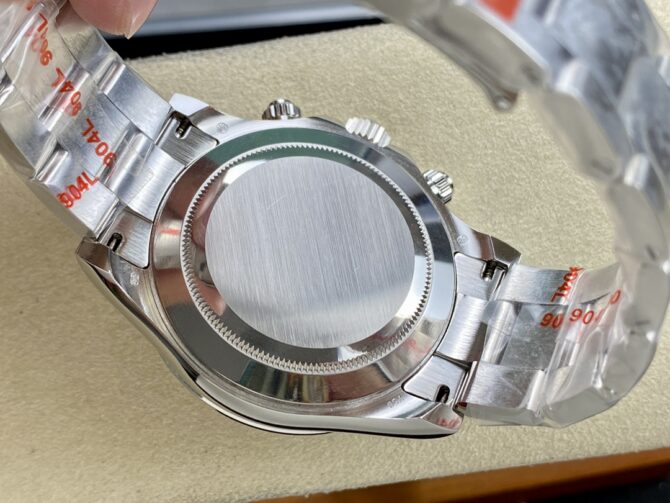 Rolex Cosmograph Daytona 116509 Gray Arabic Dial White Gold 40MM Mens Replica Watch