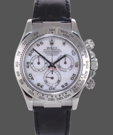 Rolex Daytona 116519 Mother of Pearl Arabic Dial 40mm Mens Replica Watch