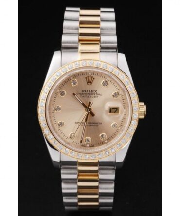 Superclone Rolex Datejust 36mm Gold Dial SRL40