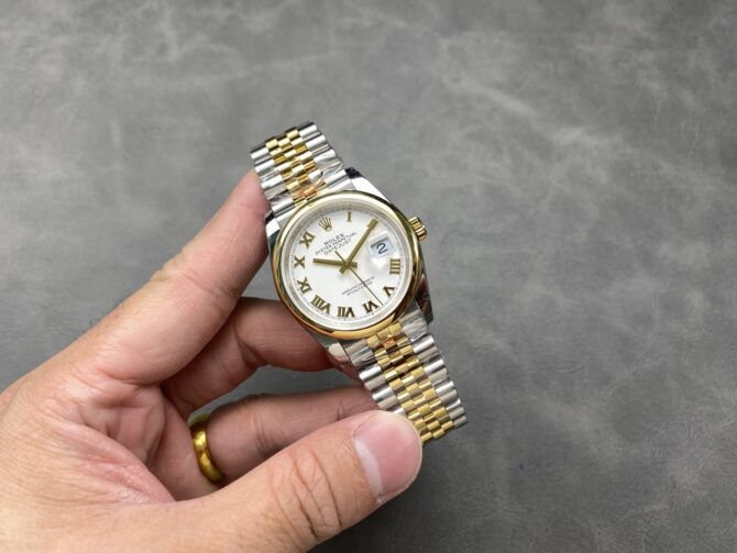 Rolex Datejust 36 Two Tone White Dial Roman Numerals 126203 0029