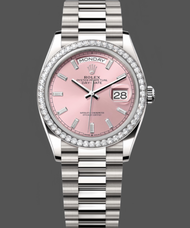 Replica Rolex Day Date President 36mm White Gold President Bracelet 128349rbr 0053