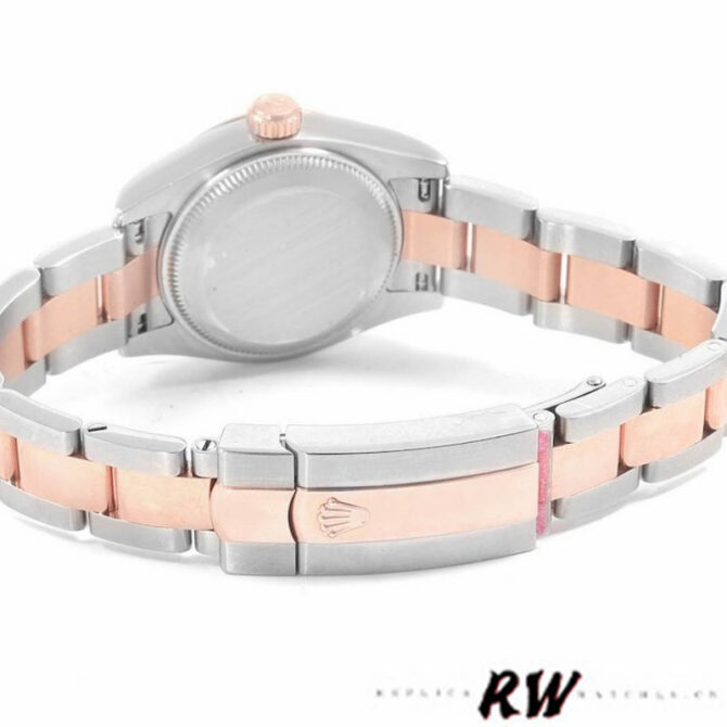 Rolex Datejust 179161 Stainless Steel and Everose Gold Pink Index Dial 26MM Lady Replica Watch