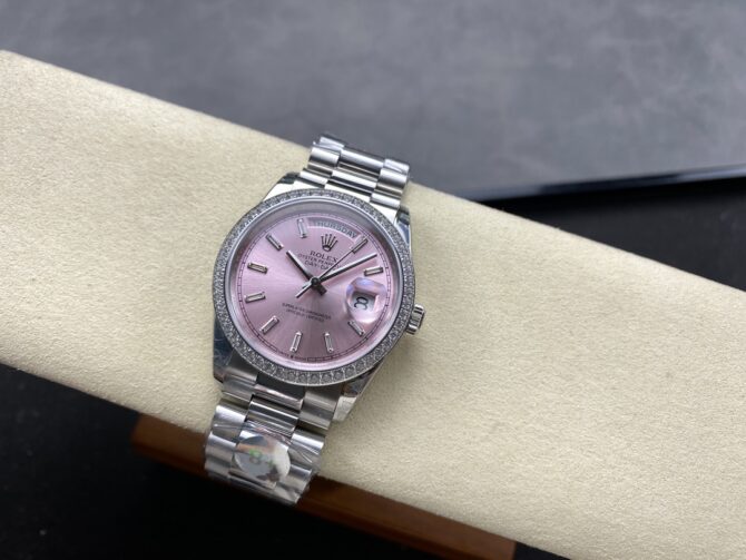 Replica Rolex Day Date President 36mm White Gold President Bracelet 128349rbr 0053