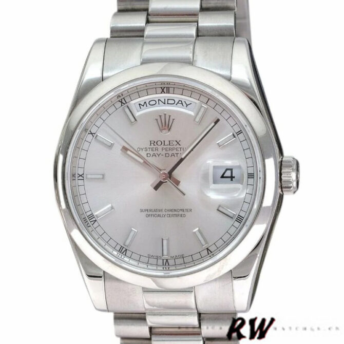 Replica Rolex Day-Date 118235 Rose Gold Chocolate Brown Dial 36mm Unisex Watch