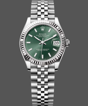 Rolex Datejust 31mm Stainless Steel 278274 0018 Mint Green Index Jubilee