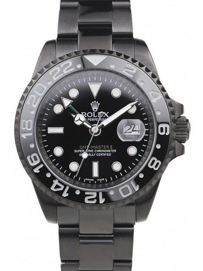Replica Rolex GMT-Master II 41mm Black Dial REP016829