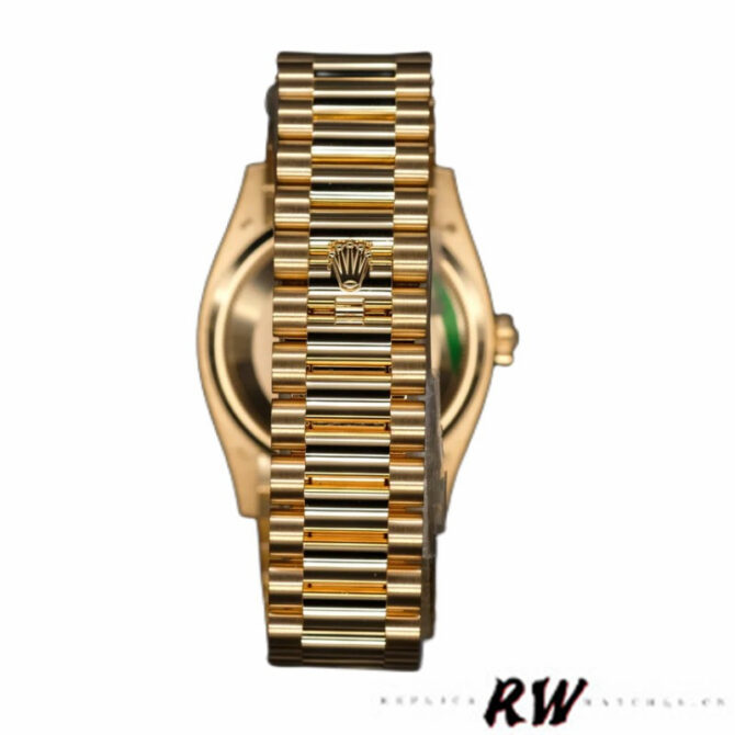 Replica Rolex Day-Date 128239 Blue Ombre Diamond Dial 36MM Unisex Watch