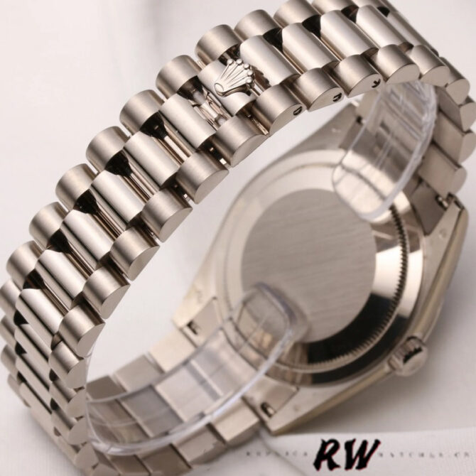 Replica Rolex Day-Date 118235 Rose Gold Chocolate Brown Dial 36mm Unisex Watch