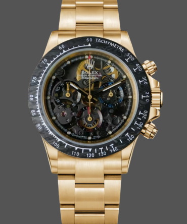 Rolex Daytona 116508 Artisans de Genève Skeleton Dial Steel Case Replica Watch