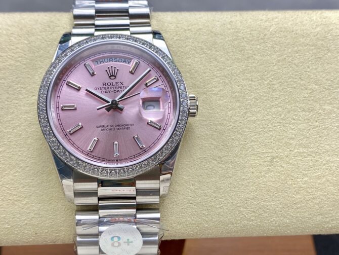Replica Rolex Day Date President 36mm White Gold President Bracelet 128349rbr 0053