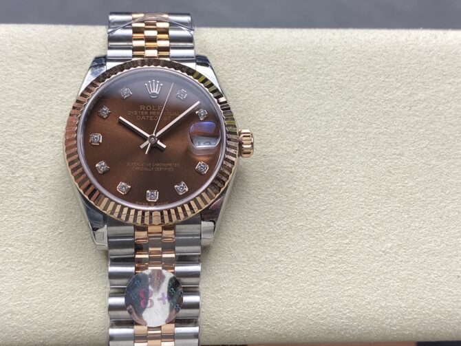 Rolex Datejust 31mm 278271 0028 Two Tone Jubilee Bracelet Fluted Bezel