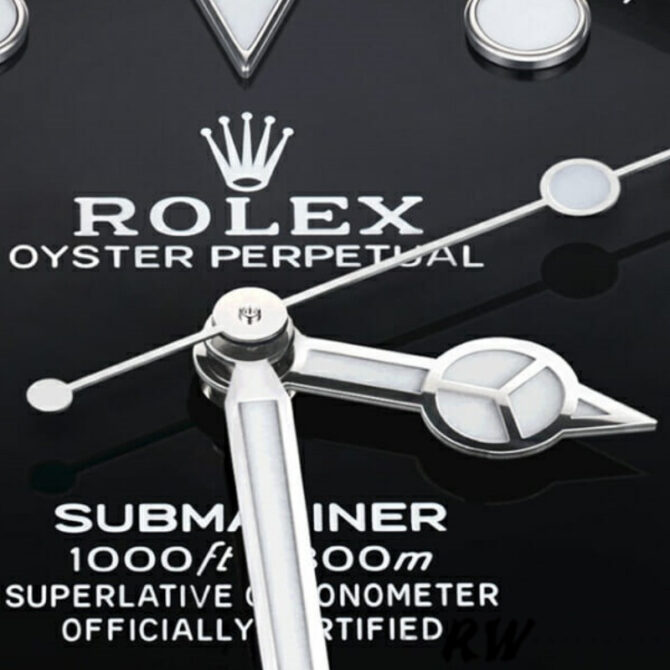 Rolex Submariner 126610LN Black Rubber Strap Black Dial 41mm Mens Replica Watch