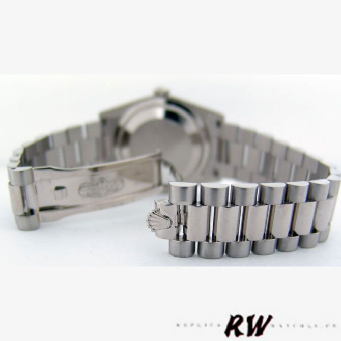 Replica Rolex Day-Date 118209 Meteorite Grey Dial 36mm Unisex Watch