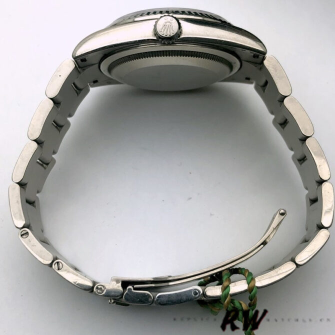 Replica Rolex Day-Date 118239 White Gold White Roman Numeral Dial 36mm Unisex Watch