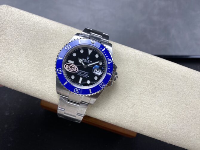 Rolex Submariner 126610 Blue Bezel Black Dial 41mm Mens Replica Watch