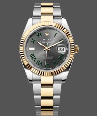 Rolex Datejust Grey Two Tone M126333 0019 41mm Mens