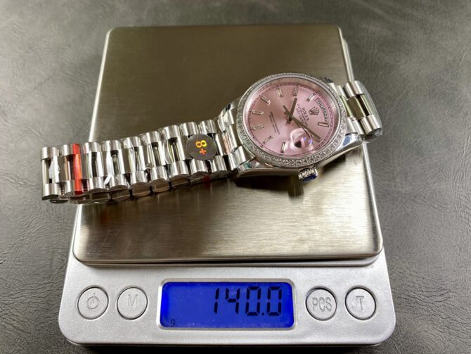 Replica Rolex Day Date President 36mm White Gold President Bracelet 128349rbr 0053