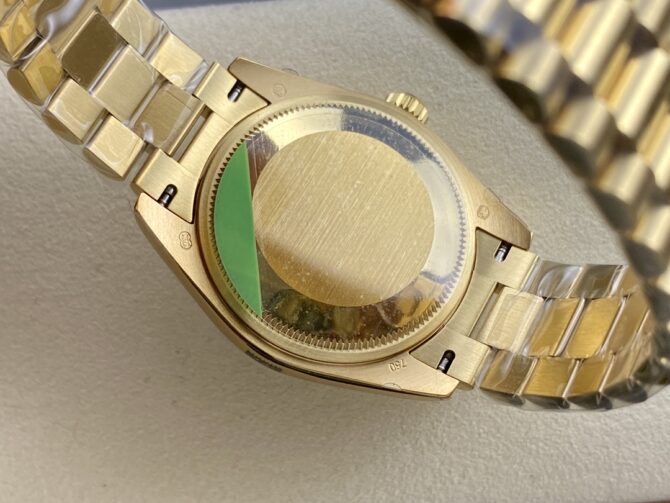 Rolex Datejust 31 Yellow Gold Mother-of-Pearl Diamond Dial M278278-0010 Women's Watch