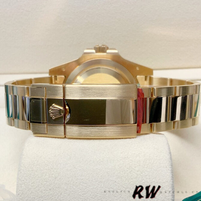 Rolex GMT Master II 40mm m126718grnr 0001 Oyster Bracelet Black Dial Mens Replica Watch
