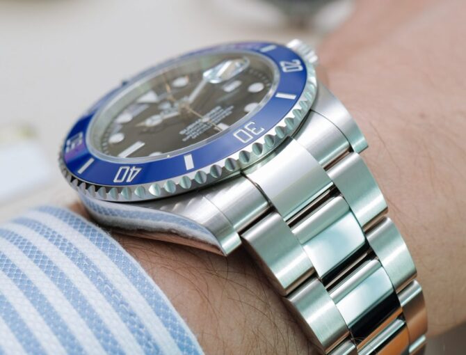 Superclone Rolex Submariner 41mm Black Dial 126619LB
