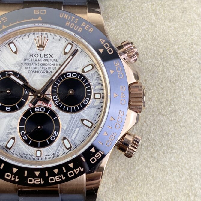 Rolex Cosmograph Daytona 40 mm Meteorite Dial Everose Gold 116515ln 0055