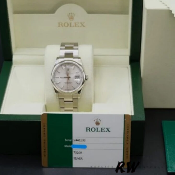 Replica Rolex Day-Date 118235 Rose Gold Chocolate Brown Dial 36mm Unisex Watch