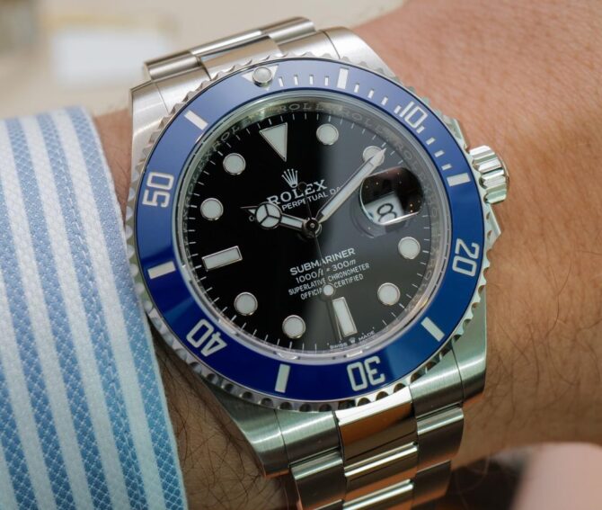 Superclone Rolex Submariner 41mm Black Dial 126619LB