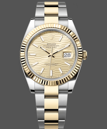 Rolex Datejust 41 Oystersteel & 18K Yellow Gold 126333 0021 Men's Watch