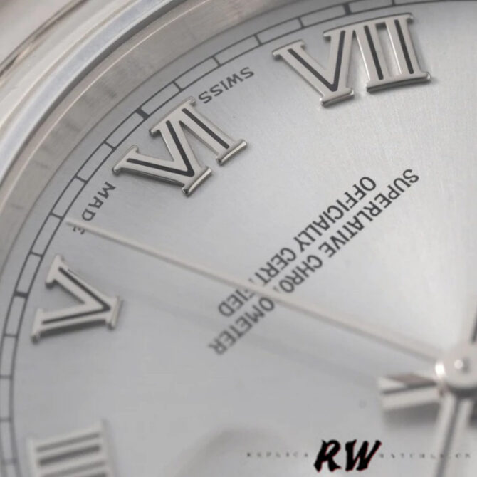 Replica Rolex Day-Date 118209 Silver Roman Numerals Dial Automatic 36mm Unisex Watch