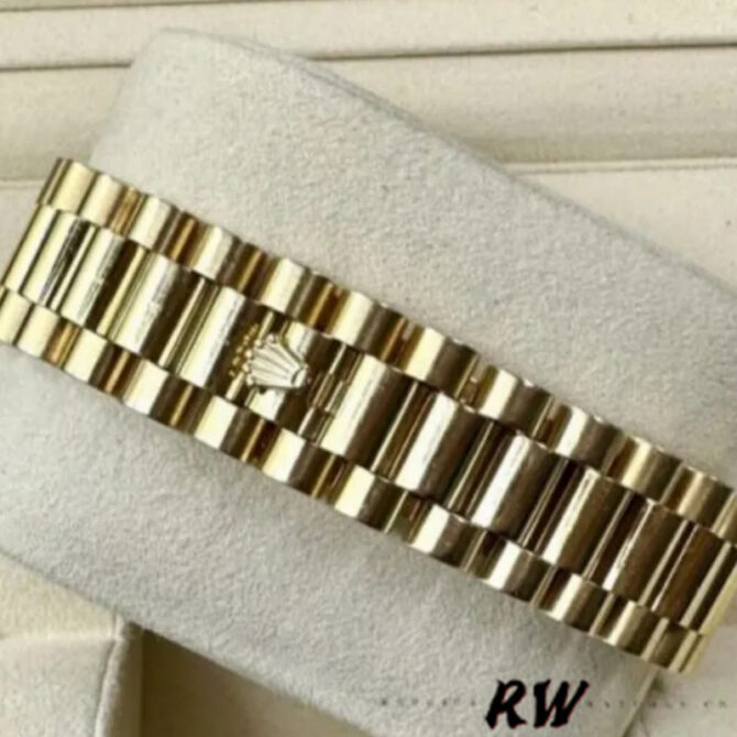Replica Rolex Day-Date 118389 Meteorite Grey Dial 36MM Unisex Watch