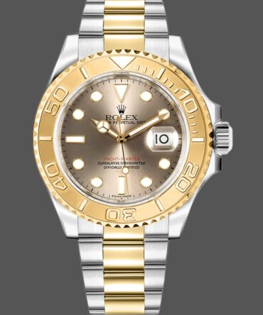 Rolex Yachtmaster 16623 Steel Yellow Gold Rhodium Grey Dial 40MM Mens Replica Watch