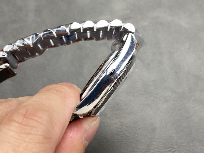 Replica Rolex Day Date 36 Fluted Bezel Platinum Bracelet 128236 0009