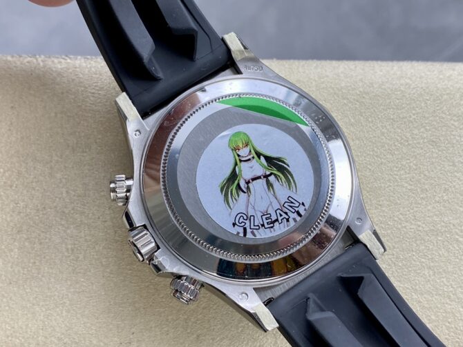 Rolex Daytona 40mm Eye of the Tiger White Gold Diamond Dial Oysterflex 116589TBR