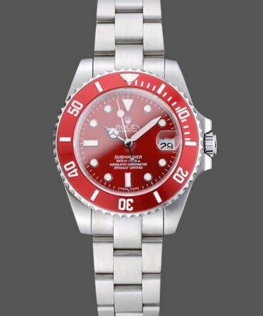 Rolex Submariner 116610 Stainless Steel 40MM Red Dial Mens Replica Watch