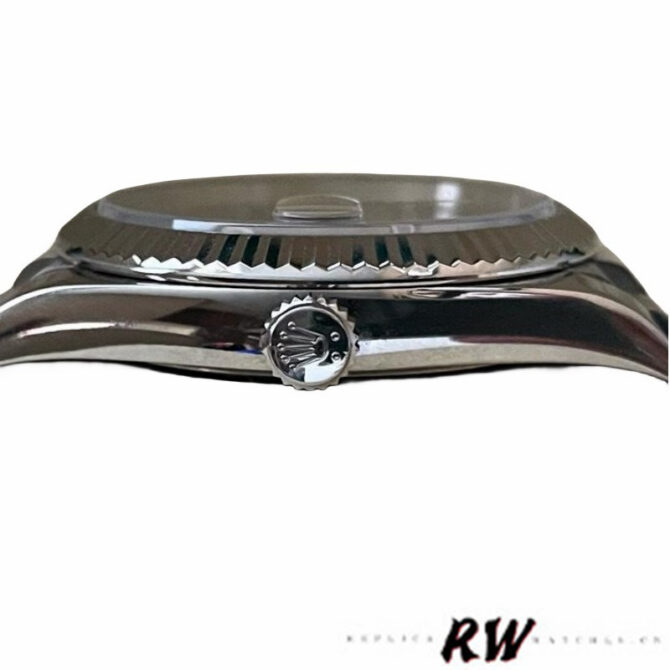 Replica Rolex Day-Date 228239 Diamond Paved Dial Fluted Bezel 40mm Mens Watch