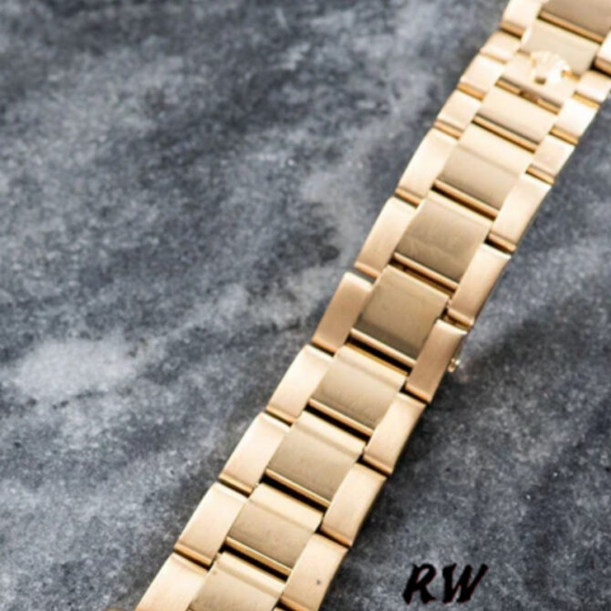 Replica Rolex Day-Date 118235 MOP Black Dial 36mm Unisex Watch
