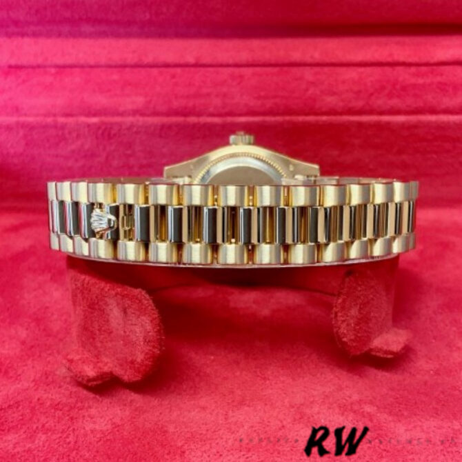 Rolex Datejust 179178 Blue Diamonds Dial Yellow Gold 26MM Lady Replica Watch