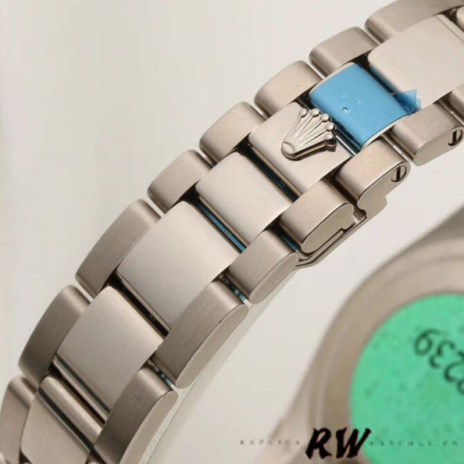 Replica Rolex Day-Date 118239 Mother of Pearl White Dial Fluted Bezel 36mm Unisex Watch