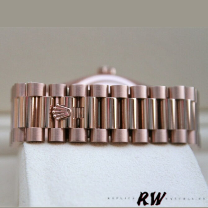Replica Rolex Day-Date 128345RBR Eisenkiesel dial Everose Gold 36MM Unisex Watch